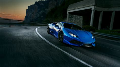 🔥 Download Blue Lambhini Huracan Wallpaper Stream by @mhendricks | Blue ...