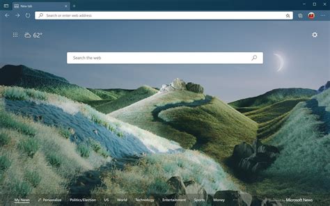 Image from the Microsoft Edge theme "Wandering Fields" : r ...