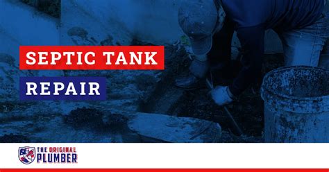 Septic Tank Repair Services | The Original Plumber Woodstock GA