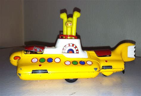 Corgi Toys Yellow Submarine Vintage Die Cast Toy The Beatles | Etsy ...