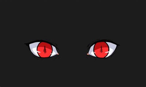 red eyes artwork #eyes Kagerou Project red eyes digital art #anime # ...