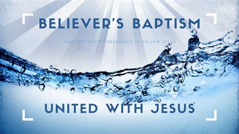 Baptism – An Act of Obedience – West Side Baptist Church of Topeka