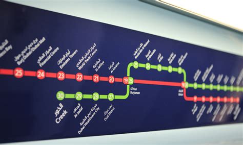 Dubai Metro Red Line map | Time Out Dubai