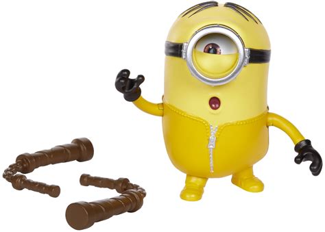 Minions: The Rise of Gru Nunchuk Swinging Stuart Action Figure Toy For ...