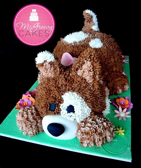 Playful Puppy | Dog birthday cake, Puppy birthday cakes, Puppy cake