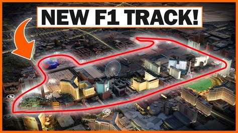 F1 Las Vegas Course Map