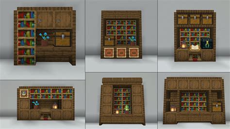 Lego Minecraft Bookshelf