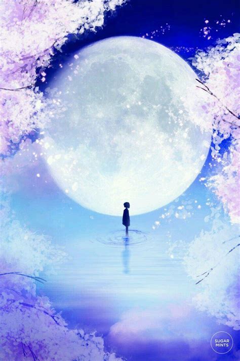 Anime Moonlight Wallpapers - Top Free Anime Moonlight Backgrounds ...