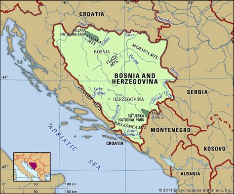 Bosnia and Herzegovina | Facts, Geography, History, & Maps | Britannica