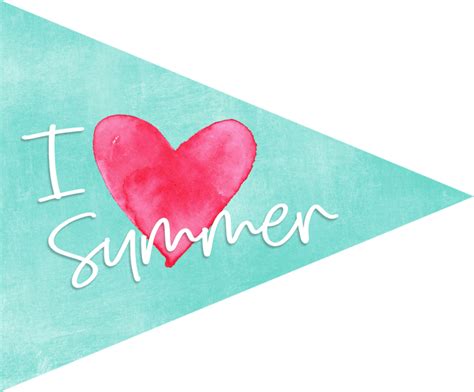 Hello Summer Free Printable Sign, Pennants and More! | Hello summer ...