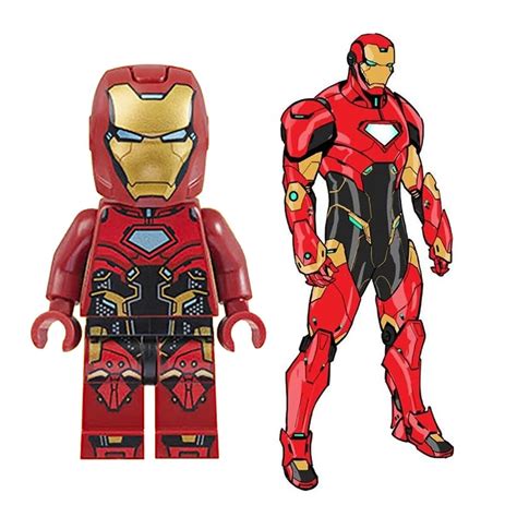 LEGO Marvel Visual Dictionary : la minifig exclusive sera Iron Man Mark ...