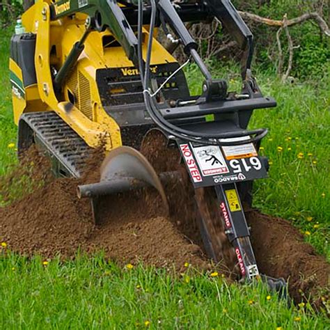 Bradco Mini Skid Steer Trencher Attachment | Skid Steer Solutions