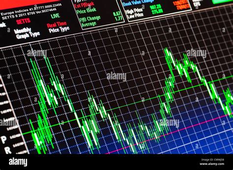 Stock Market Chart Stock Photo - Alamy