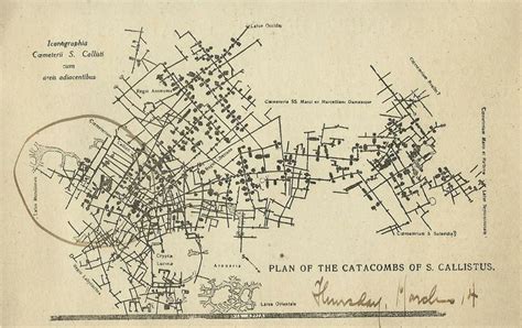 Plan of the Catacombs of S. Callistus (Rome) | Книги