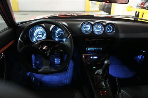 Interior ambient lighting | Datsun 240z, Nissan cars, Nissan z cars