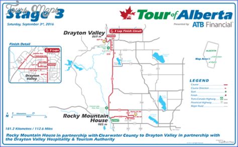 DRAYTON VALLEY MAP EDMONTON - ToursMaps.com