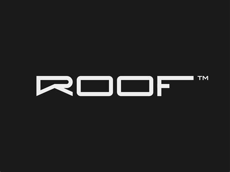 Roof logo by Łukasz Radoliński on Dribbble