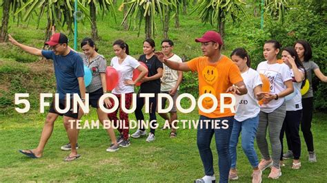 FUN OUTDOOR TEAM BUILDING ACTIVITIES | Youth Group Outdoor Party Games ...