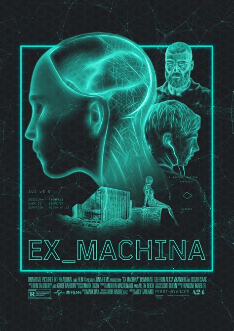 ArtStation - Ex Machina Poster, Sorin Ilie William Ellis, Film Poster ...