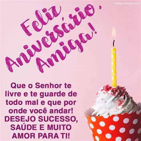 Frases de Aniversário para Amiga - Frases para Whats