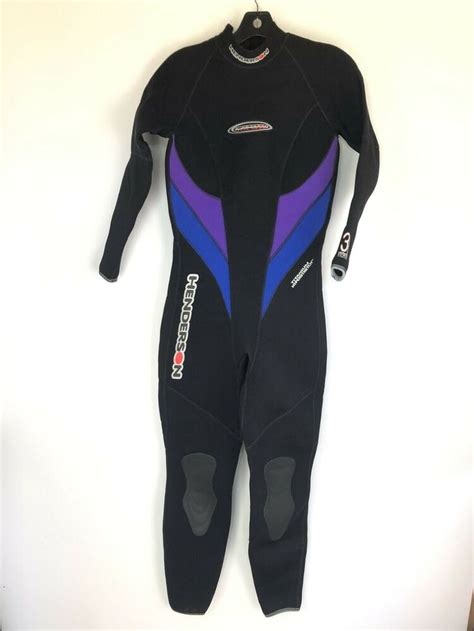 Henderson Womens Full Wetsuit Size 10 Titanium Hyperstretch 3MM Black ...