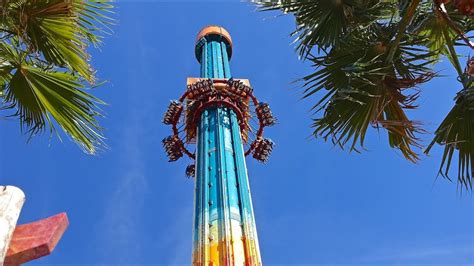 Falcon's Fury Drop Tower POV at Busch Gardens Tampa | Tampa, Florida ...