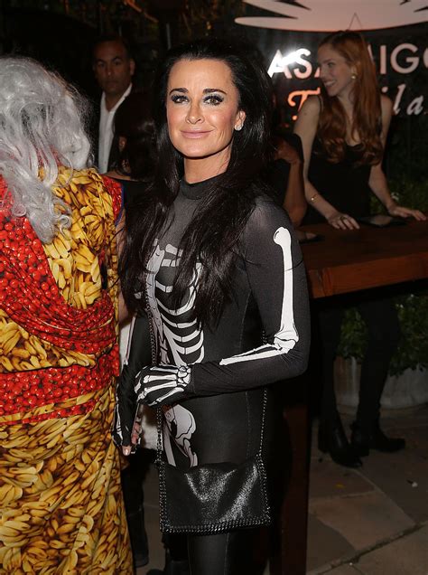 Kyle Richards as a Skeleton | The Best Celebrity Halloween Costumes of ...