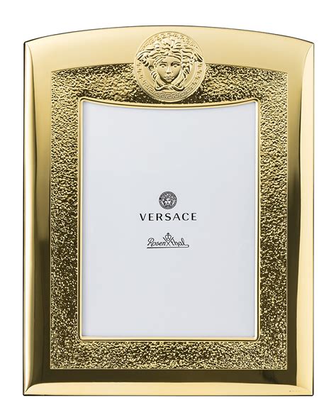 Versace VHF7 Picture Frame in Black, 5x7 | Neiman Marcus