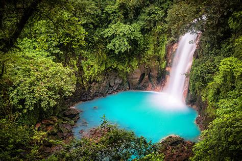 Rio Celeste Waterfall Photograph by Andres Leon - Pixels