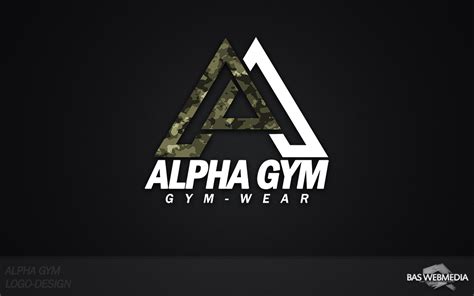 ALPHA GYM Logo Design by BAS-design on DeviantArt