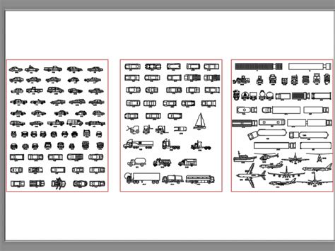 Cars in AutoCAD | Download CAD free (743.19 KB) | Bibliocad