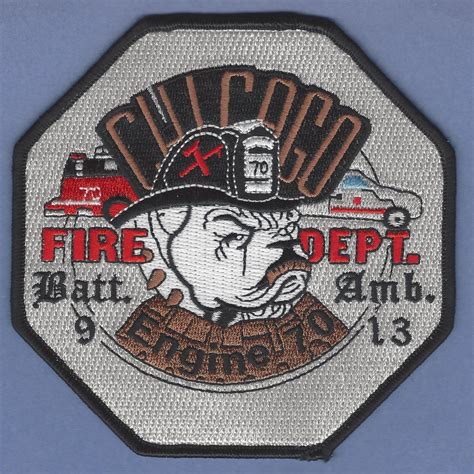 Chicago Fire Department Engine Company 70 Fire Patch