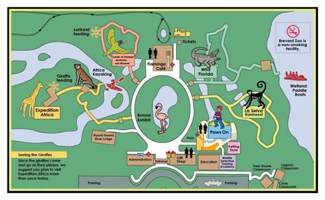 Central Florida Zoo Map - Printable Maps