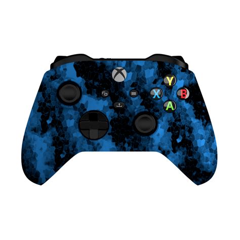 Aim Digi Camo Blue Xbox Series X Controller - Aimcontrollers