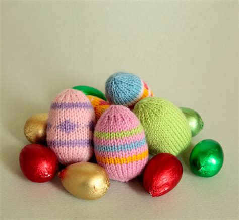 Easter Egg - knitting pattern - EZ Toy Patterns