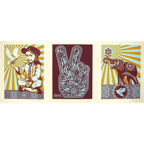 Shepard Fairey | OBEY Peace Series 2 - Poster Child Prints