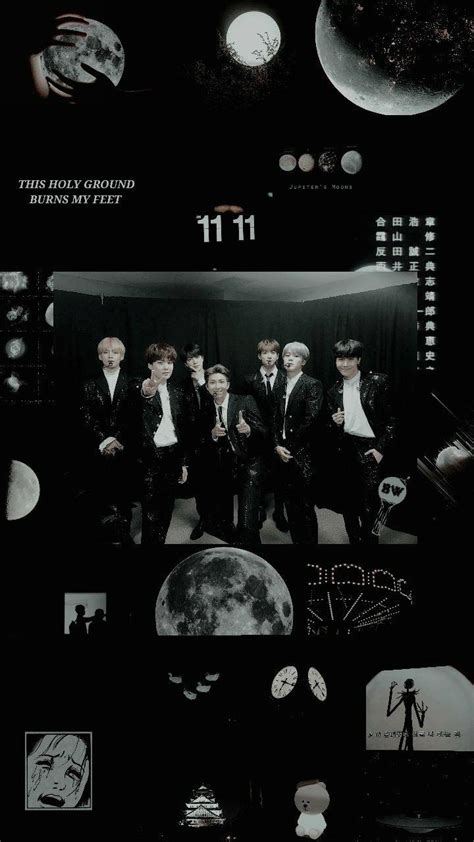 BTS Black Aesthetic Wallpapers - Wallpaper Cave