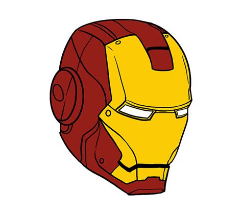 Iron Man Mask Sketch