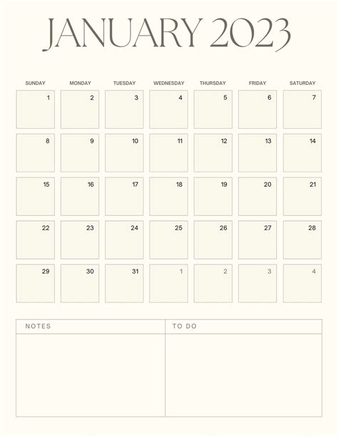 Organize Your Life with the Best Vertical Monthly Calendar Templates ...