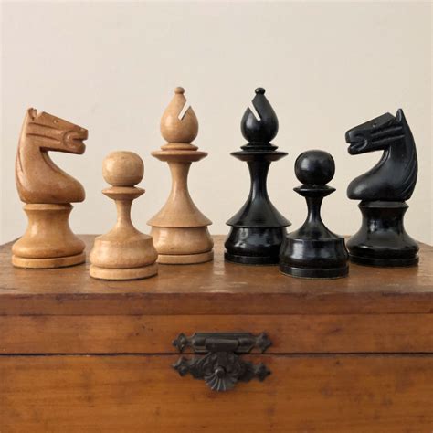 Help me identify this antique chess set - Chess Forums - Chess.com