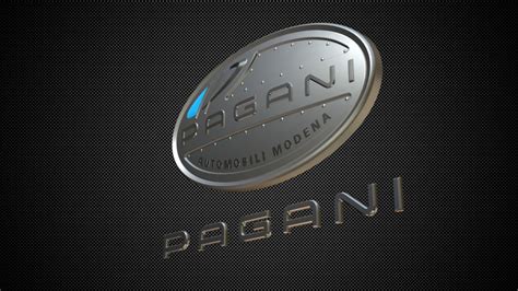 Pagani Logo - 3D Model by 3d_logoman