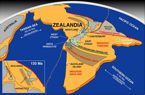 New Research Reveals Violent Birth of Continent Zealandia