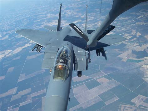 Airplane, Kc-135, F-15, Seymour-Johnson, Refueling, Air, Aircraft ...