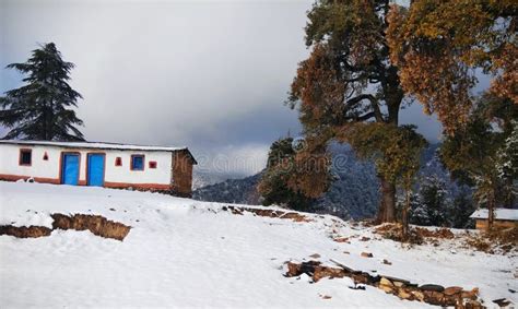 Beautiful Landscape Snowfall in Pinath, Someshwar Range of Mountains ...