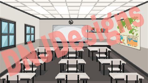 Empty Classroom Zoom Backgrounds, Teacher - Etsy