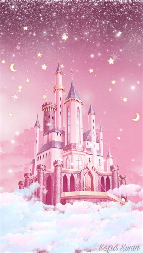 Pink Castle | Disney princess wallpaper, Pink castle, Princess wallpaper