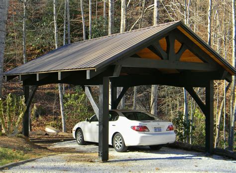 Oak Car Port Kits : 2 Bay Oak Carport - The Traditional Carpenters : We ...