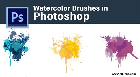 Watercolor Brushes in Photoshop | Applying Realistic Watercolor Effects