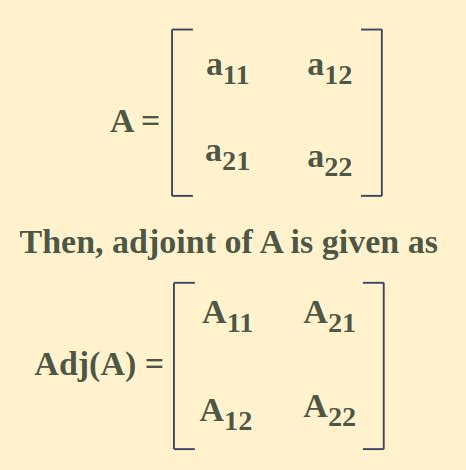 Cofactor of a Matrix: Definition, Formula, Steps to Find, Examples