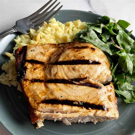 Easy Grilled Swordfish with Garlic Soy Marinade - Cooking Chat